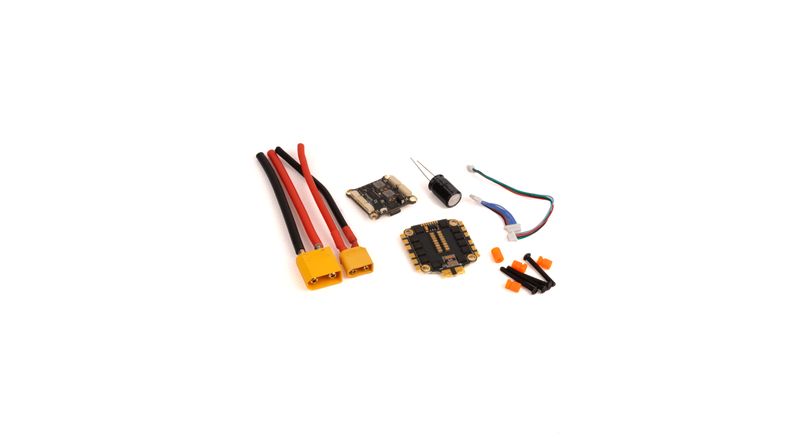 Полетный контроллер, Cтек (Башня) HAKRC F4 V2, 65A, 6S, XT90, +ESC. - изображение 4