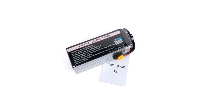 АКБ HRB Li-Po 22.2V 10000 mah 25C 6S1P - изображение 2