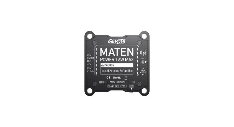 GEPRC MATEN 5.8G 1.6W VTX - изображение 7