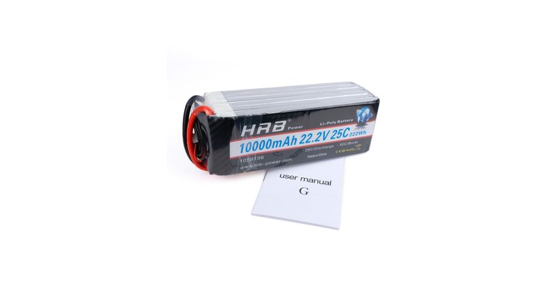 АКБ HRB Li-Po 22.2V 10000 mah 25C 6S1P - изображение 5